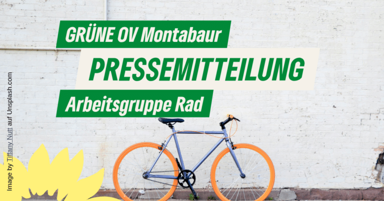 VG Montabaur stellt umfassendes Radverkehrskonzept vor – Pläne sind jetzt alle da, nun muss auch umgesetzt werden!